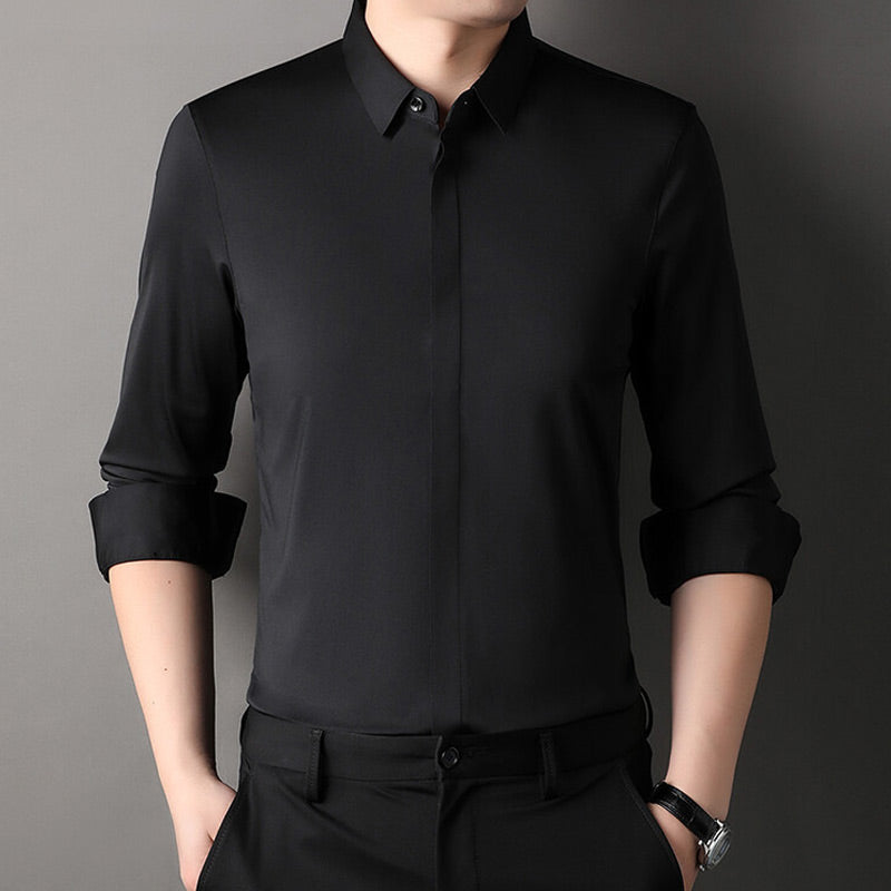 Michelle Moore | Men's Wrinkle-Free Stretch Dress Shirt