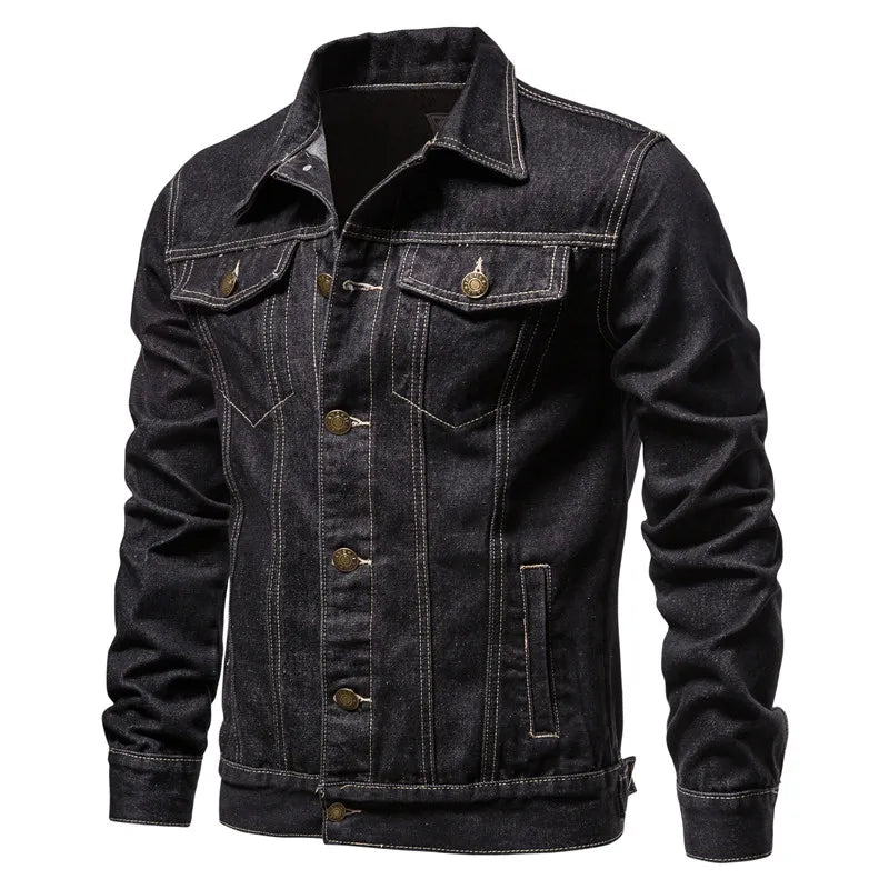 Michelle Moore | Denim Biker Jacket