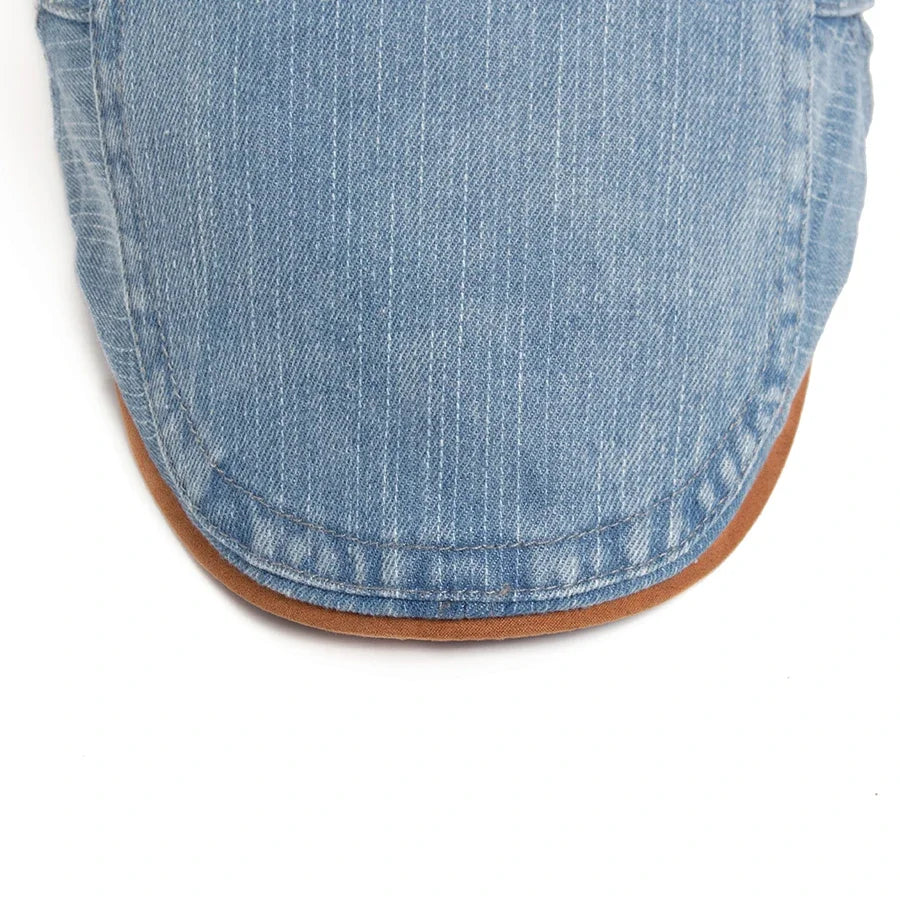Michelle Moore | Premium Denim Flat Cap