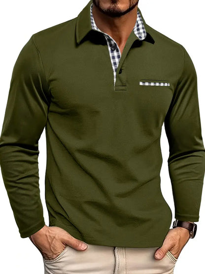 Michelle Moore | Long-Sleeve Polo Shirt