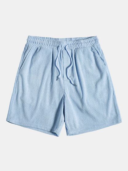 Michelle Moore | Short-Sleeve Corduroy Shirt & Shorts Set