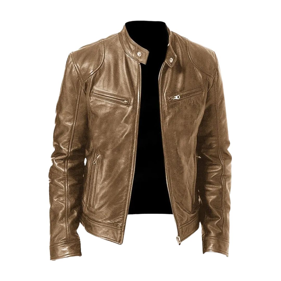 Michelle Moore | Casual Leather Jacket