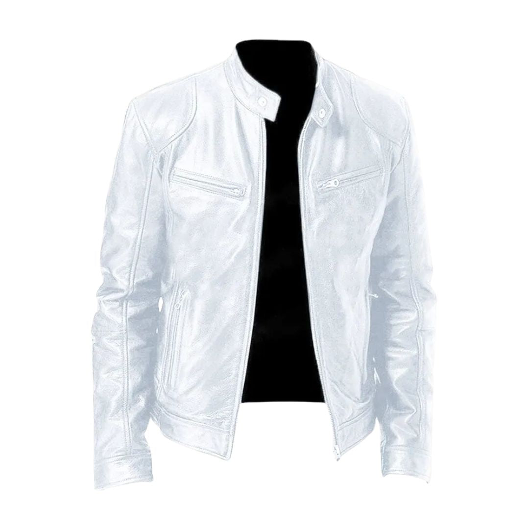 Michelle Moore | Casual Leather Jacket