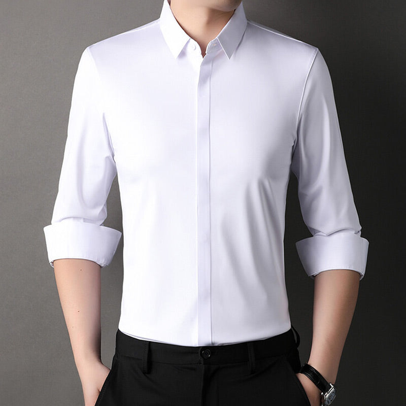 Michelle Moore | Men's Wrinkle-Free Stretch Dress Shirt
