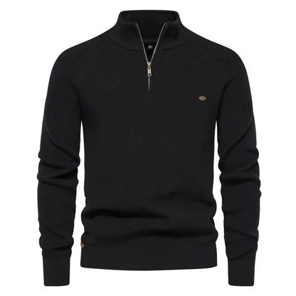 Michelle Moore | Knit Zip-Up Sweater