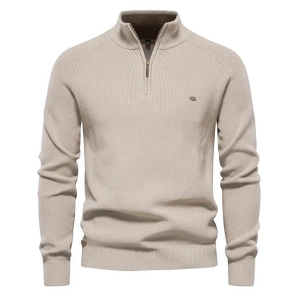 Michelle Moore | Knit Zip-Up Sweater