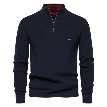 Michelle Moore | Knit Zip-Up Sweater