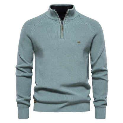 Michelle Moore | Knit Zip-Up Sweater