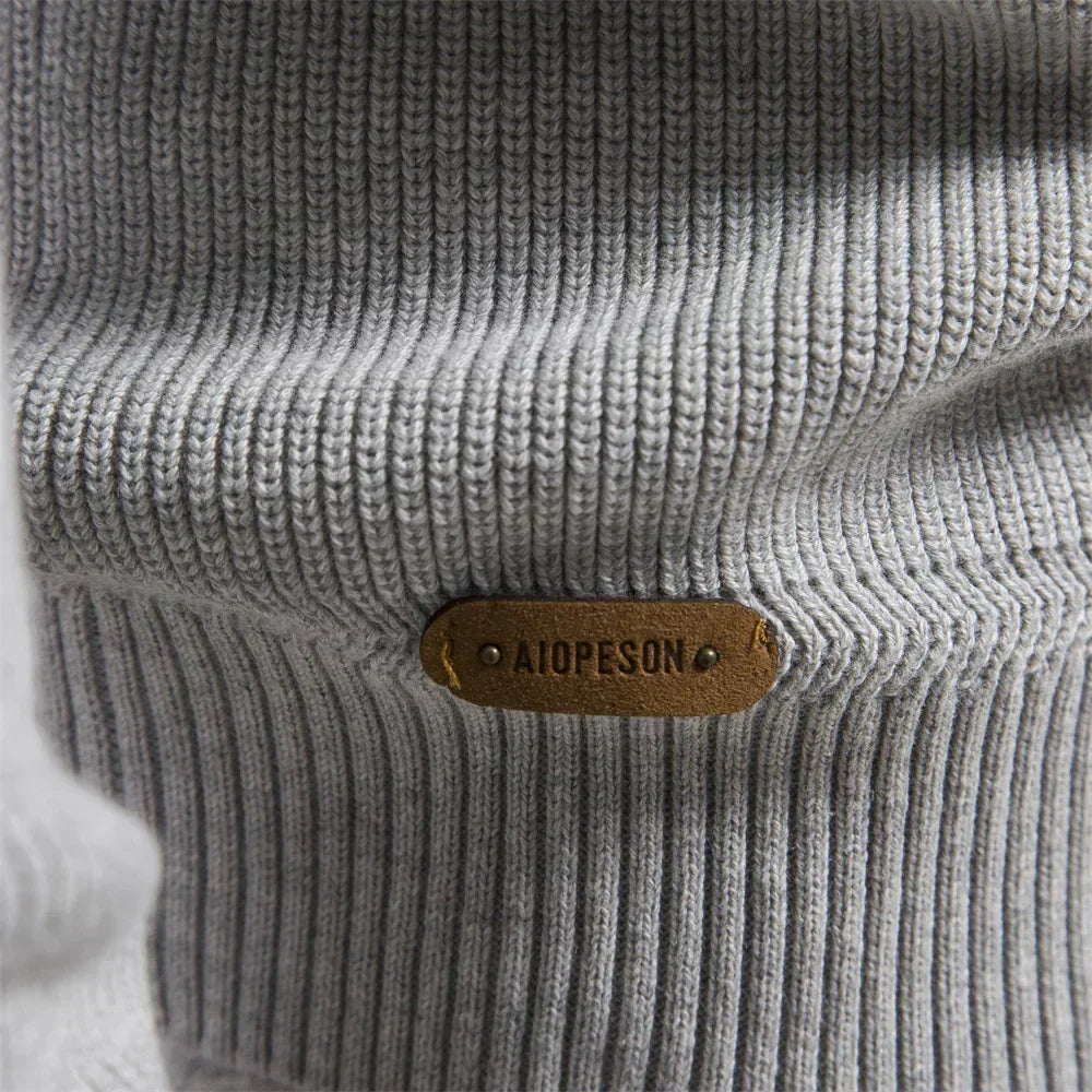 Michelle Moore | Knit Zip-Up Sweater