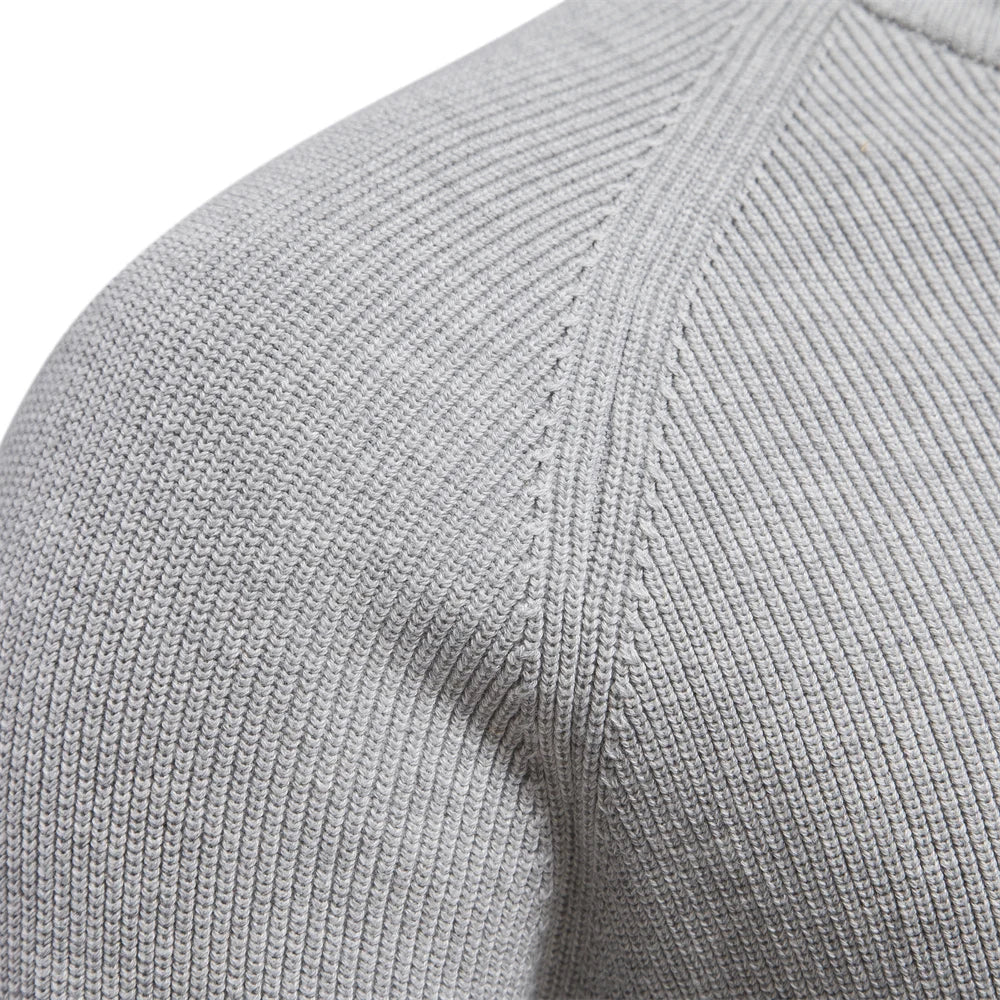 Michelle Moore | Knit Zip-Up Sweater