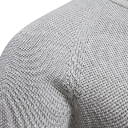 Michelle Moore | Knit Zip-Up Sweater