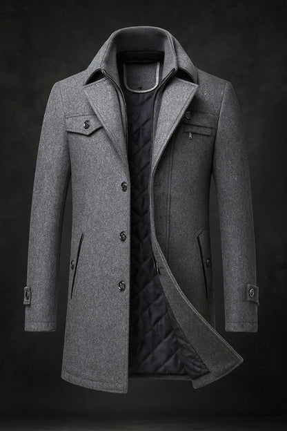 Michelle Moore | Wool Overcoat