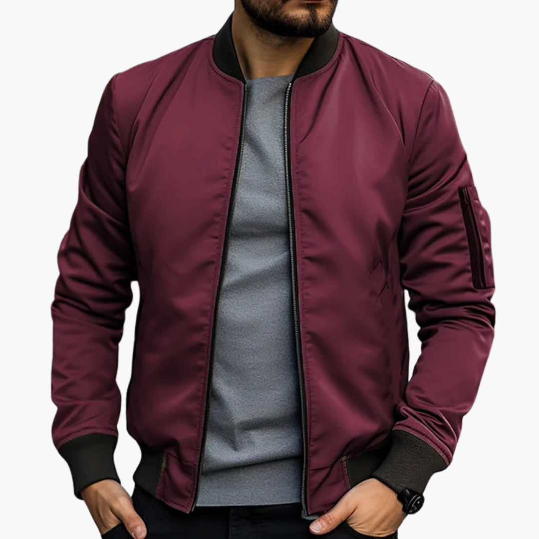 Michelle Moore | Men's Bomber Jacket