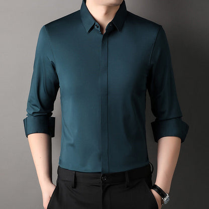 Michelle Moore | Men's Wrinkle-Free Stretch Dress Shirt