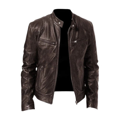 Michelle Moore | Casual Leather Jacket