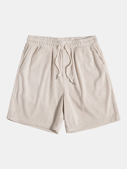 Michelle Moore | Short-Sleeve Corduroy Shirt & Shorts Set