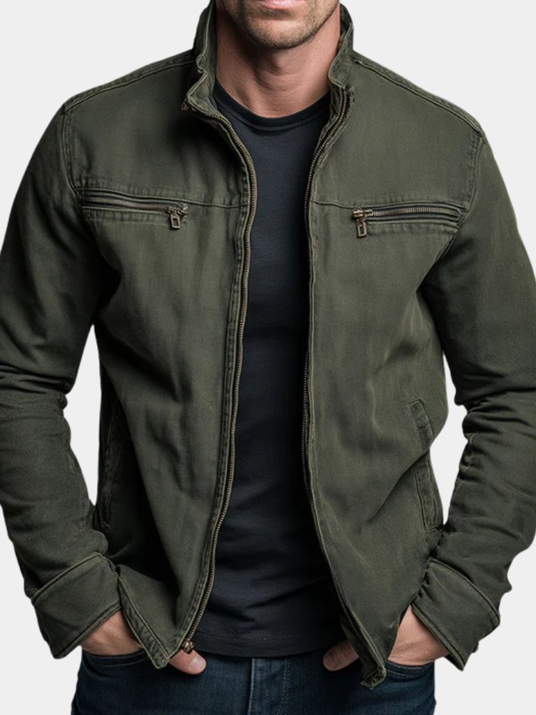 Michelle Moore | Vintage Olive Green Field Jacket