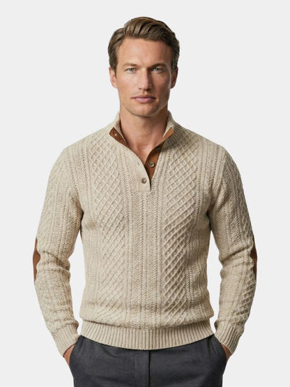 Michelle Moore | Classic High-Neck Pullover