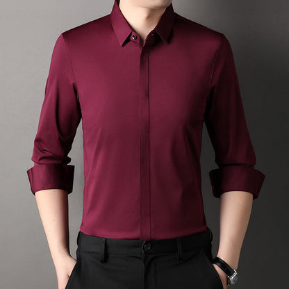 Michelle Moore | Men's Wrinkle-Free Stretch Dress Shirt