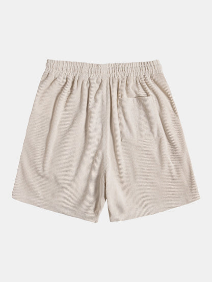 Michelle Moore | Short-Sleeve Corduroy Shirt & Shorts Set