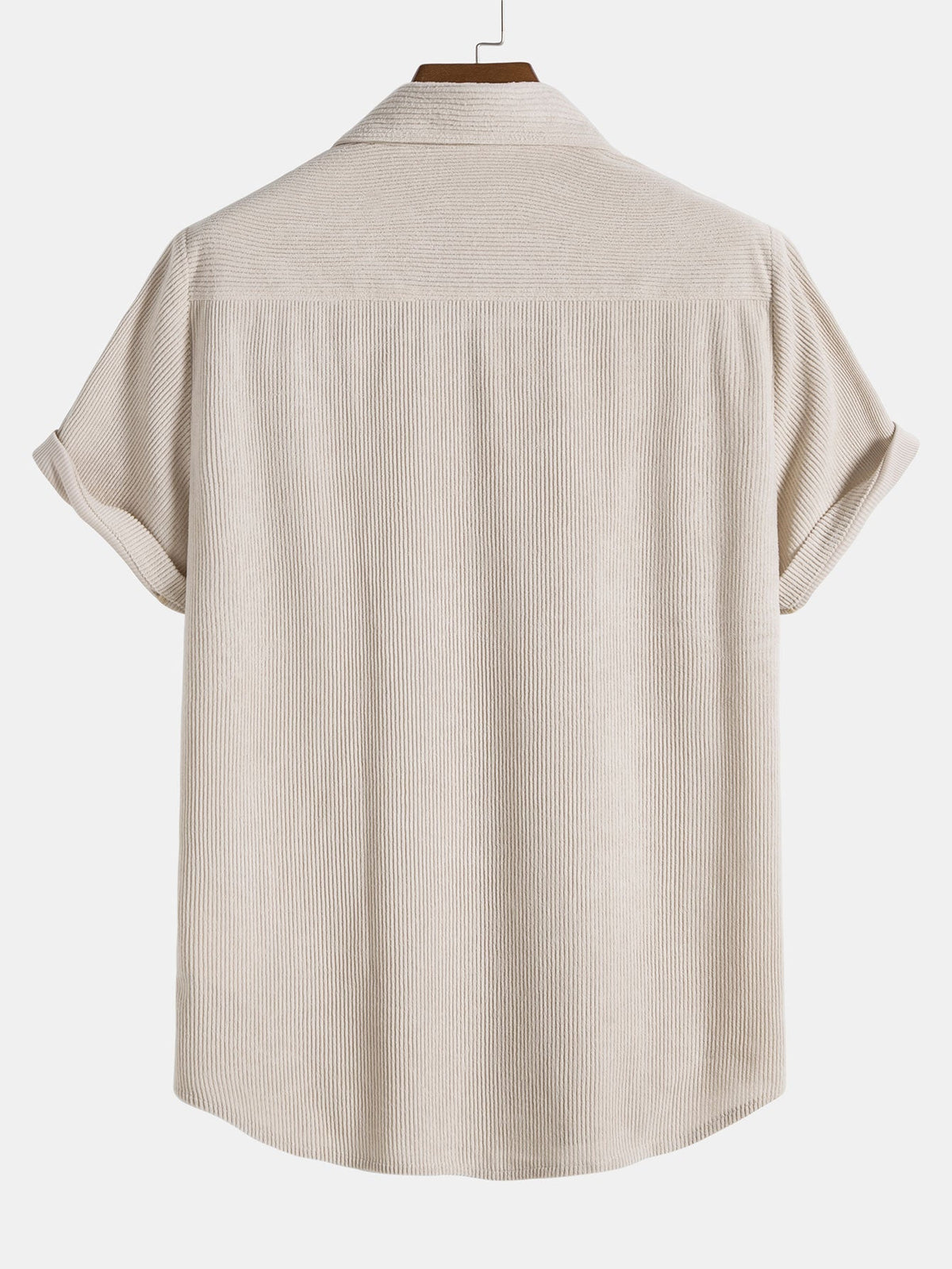 Michelle Moore | Short-Sleeve Corduroy Shirt & Shorts Set