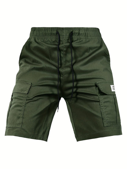 Michelle Moore | Summer Cargo Shorts with Elastic Waist