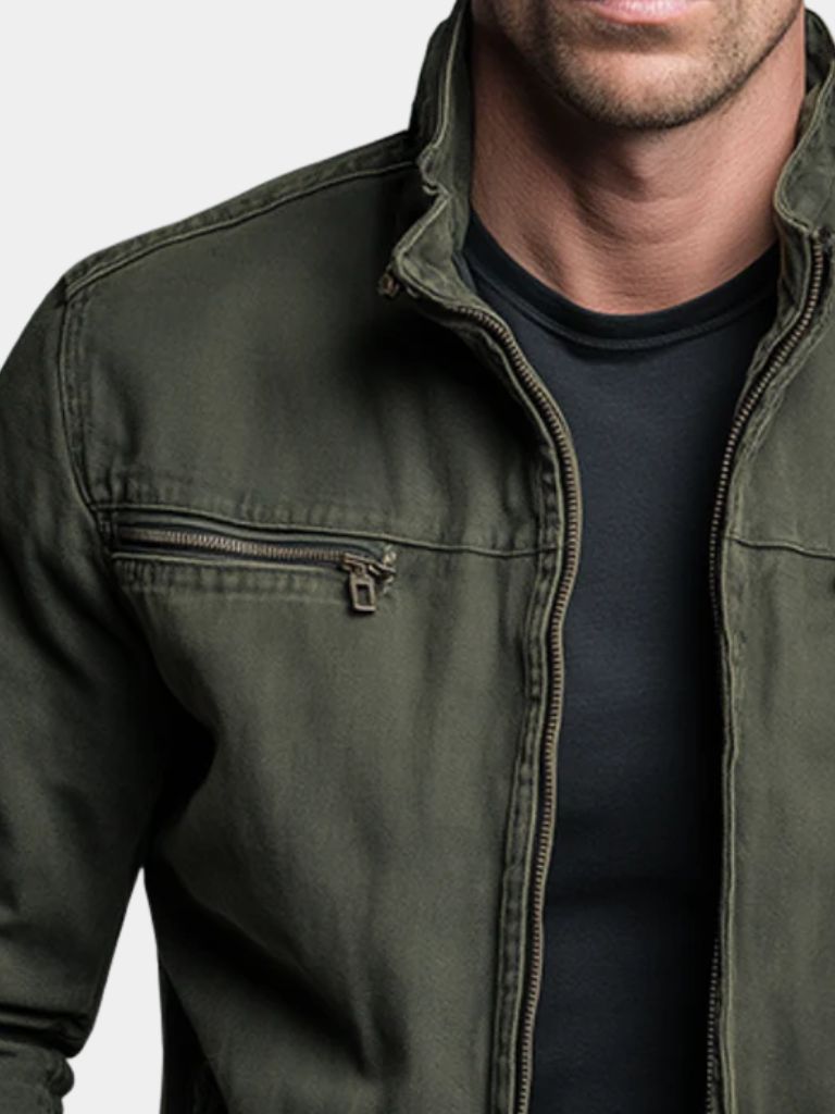 Michelle Moore | Vintage Olive Green Field Jacket