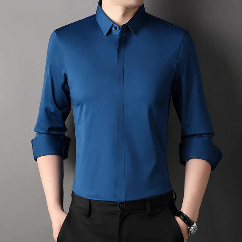 Michelle Moore | Men's Wrinkle-Free Stretch Dress Shirt