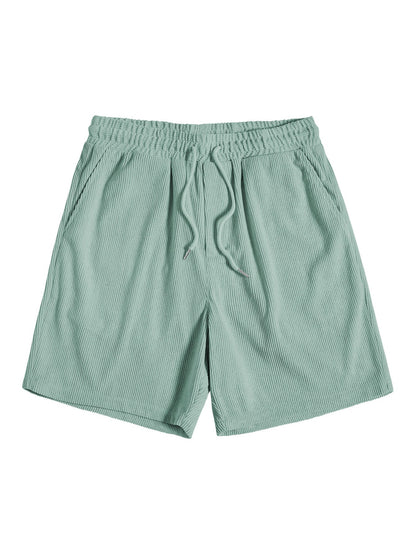 Michelle Moore | Short-Sleeve Corduroy Shirt & Shorts Set
