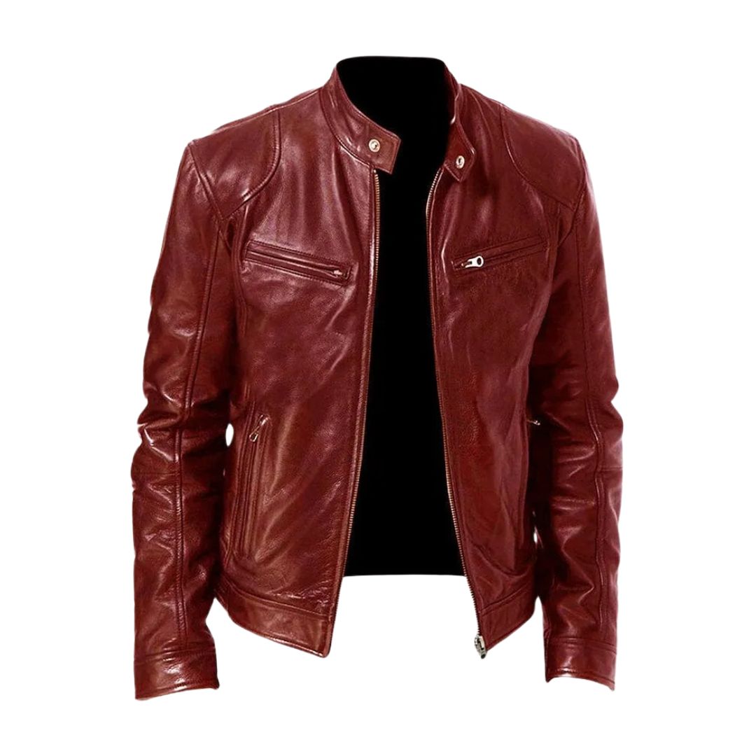 Michelle Moore | Casual Leather Jacket