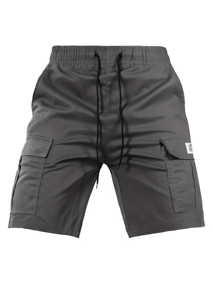 Michelle Moore | Summer Cargo Shorts with Elastic Waist