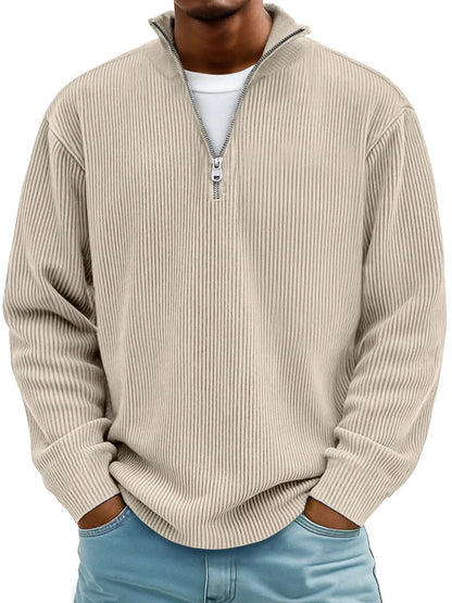 Michelle Moore | Trendy Half-Zip Sweater