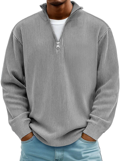 Michelle Moore | Trendy Half-Zip Sweater