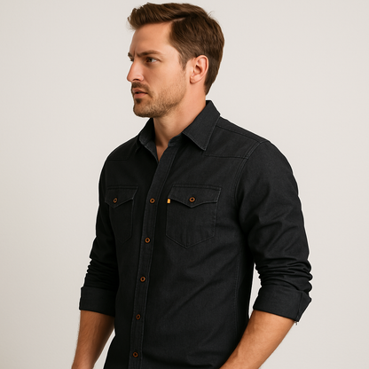 Michelle Moore | Comfort Denim Shirt Jacket