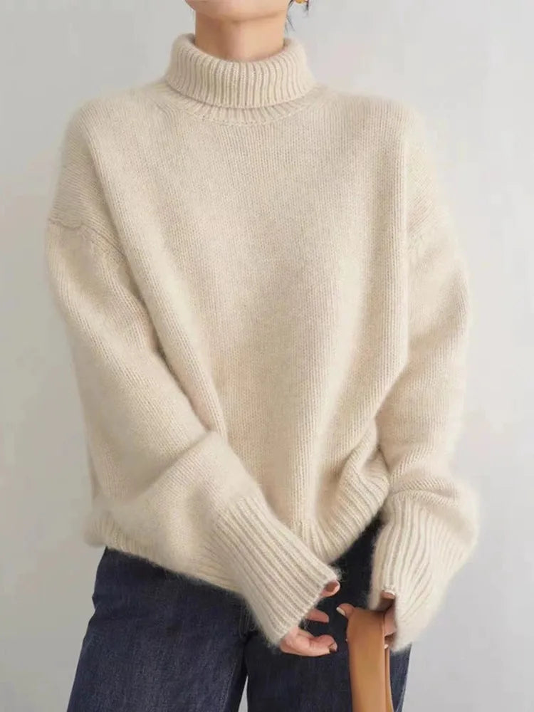 Maria | Cashmere Luxe Turtleneck Sweater