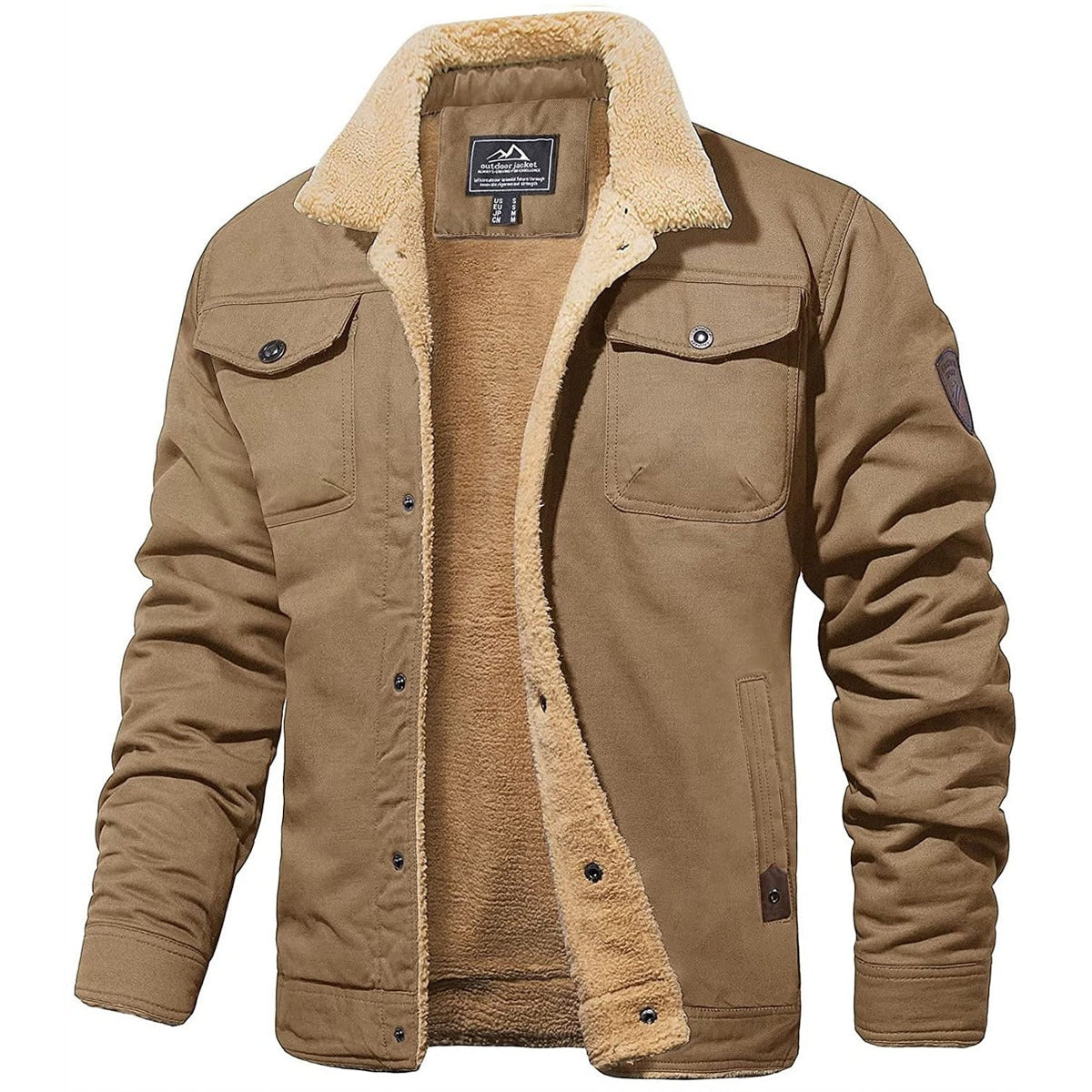 Michelle Moore | Rugged Men's Bomber Jacket