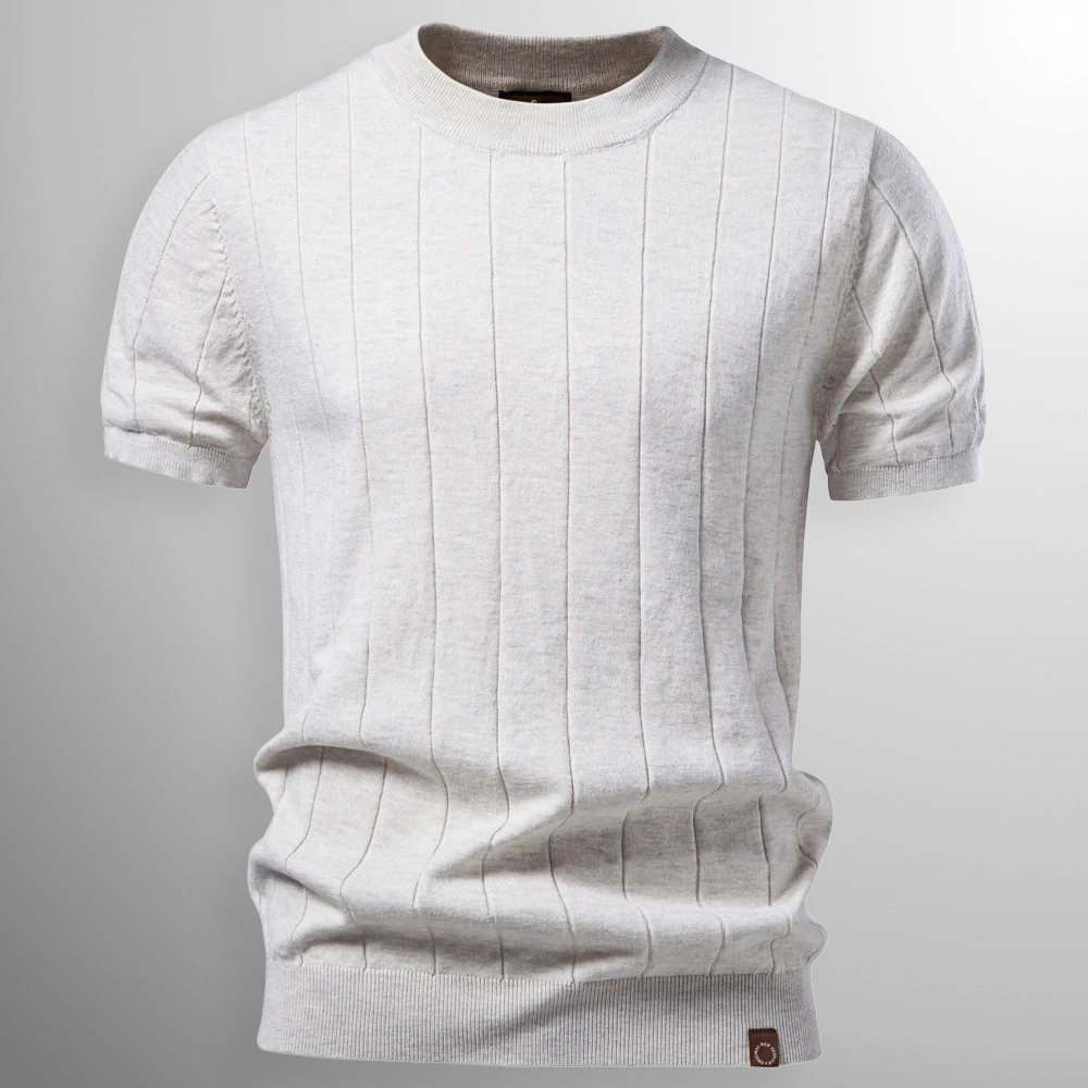 Michelle Moore | Luxury Ribbed T-Shirt