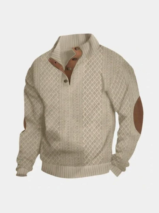 Michelle Moore | Classic High-Neck Pullover