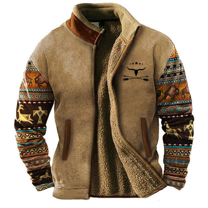 Michelle Moore | Men's Casual Fleece Jacket
