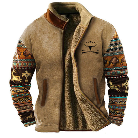 Michelle Moore | Men's Casual Fleece Jacket