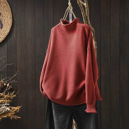 Patricia | Merino Wool Knitted Turtleneck Sweater