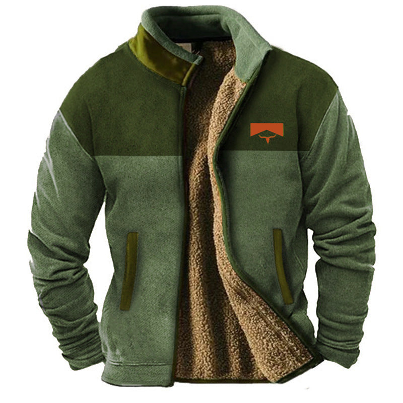 Michelle Moore | Men's Casual Fleece Jacket