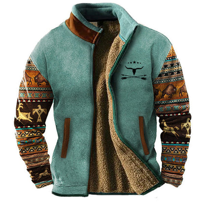 Michelle Moore | Men's Casual Fleece Jacket