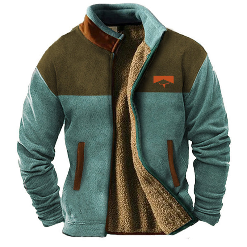 Michelle Moore | Men's Casual Fleece Jacket