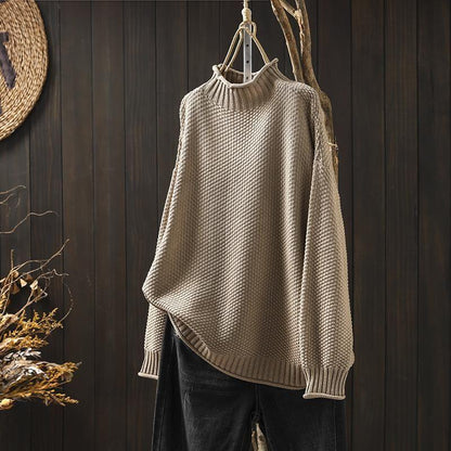 Patricia | Merino Wool Knitted Turtleneck Sweater