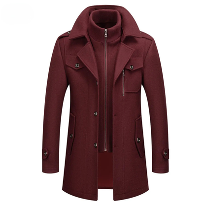 Michelle Moore | Classic Straight-Cut Winter Coat