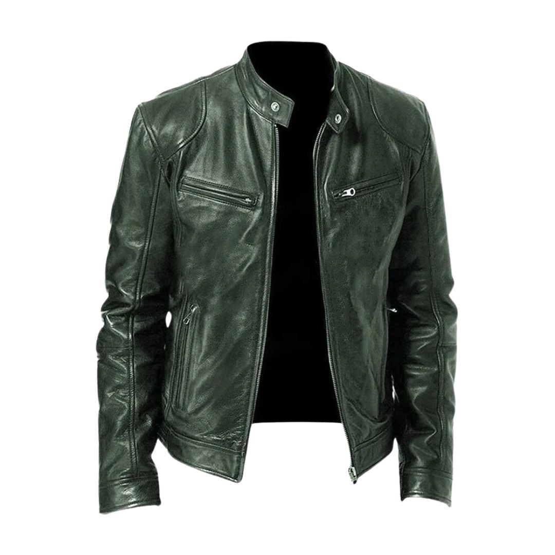 Michelle Moore | Casual Leather Jacket