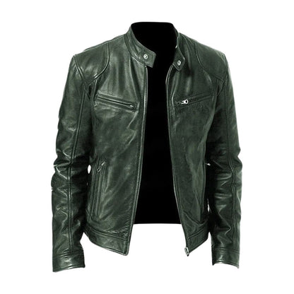 Michelle Moore | Casual Leather Jacket