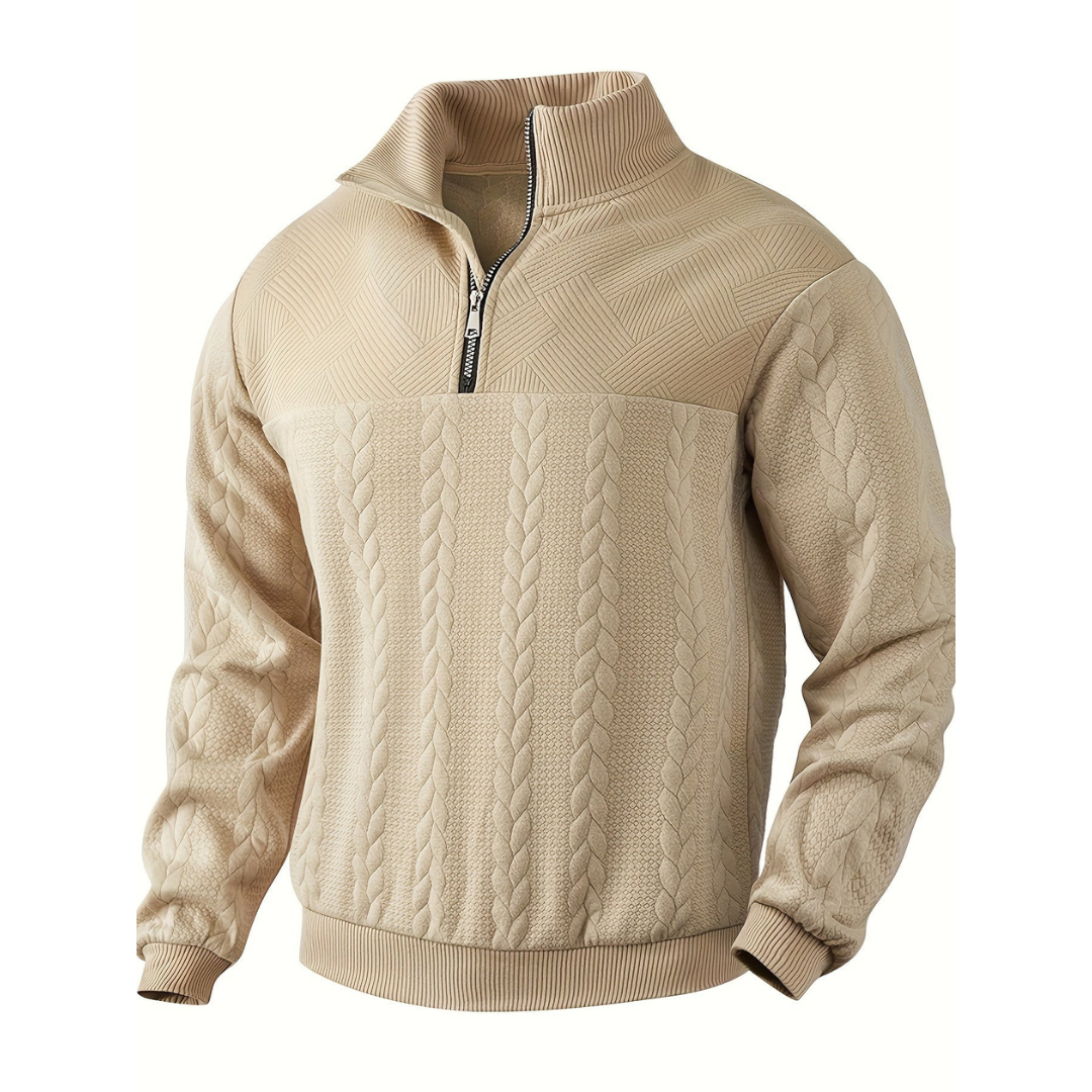 Michelle Moore | Knit Zip-Up