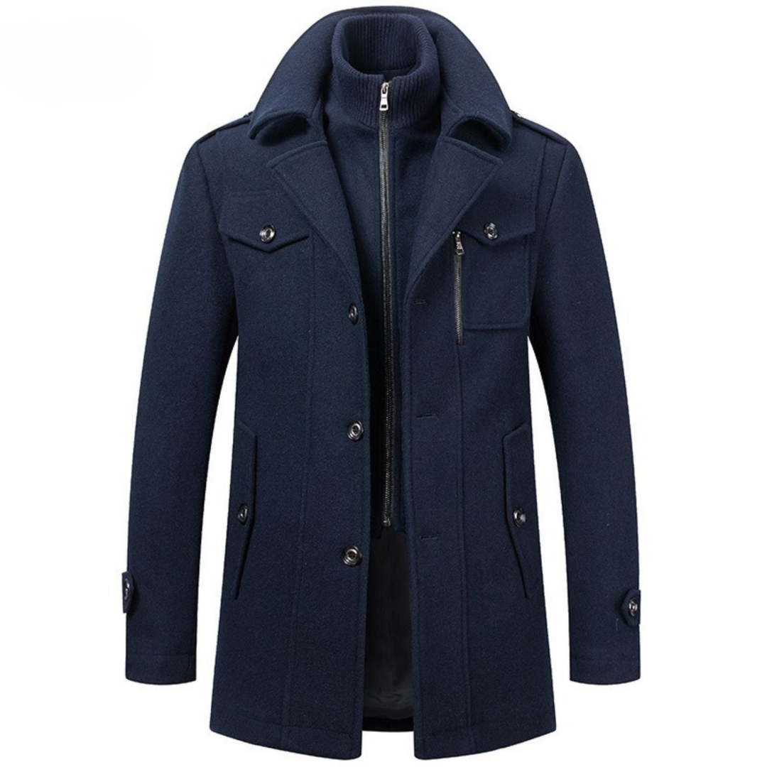 Michelle Moore | Classic Straight-Cut Winter Coat
